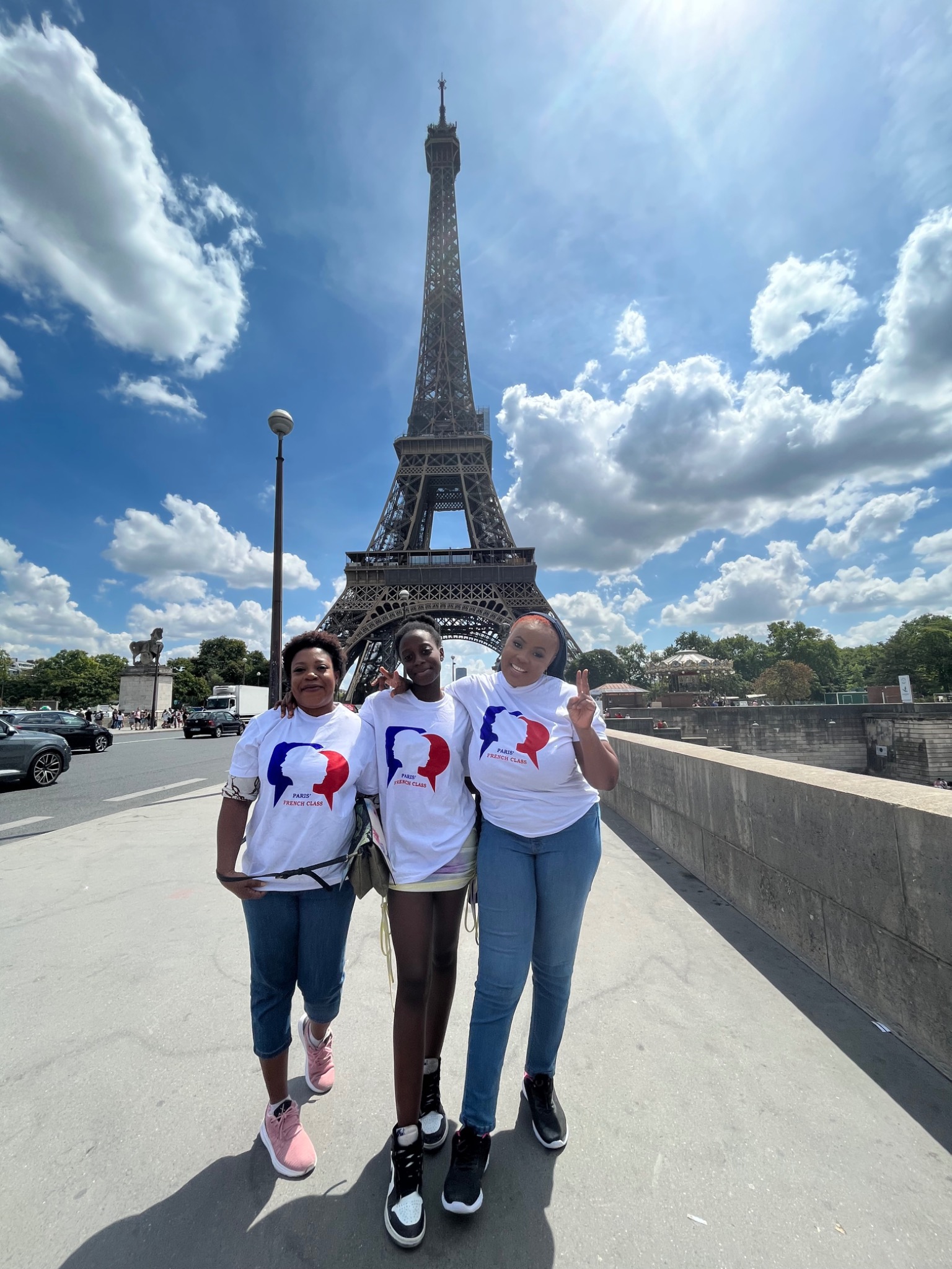 Klegg learners in Paris